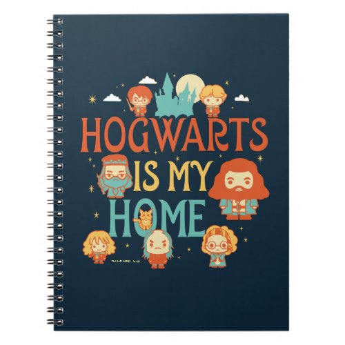 HARRY POTTER  HOGWARTS IS MY HOME NOTEBOOK
