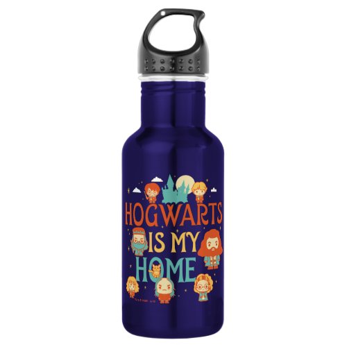 HARRY POTTER  HOGWARTS IS MY HOME STAINLESS STEEL WATER BOTTLE