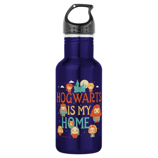 HARRY POTTER™ | HOGWARTS™ IS MY HOME STAINLESS STEEL WATER BOTTLE (Front)