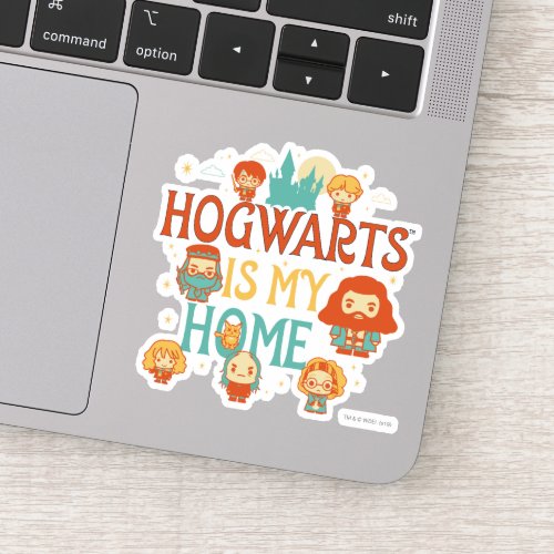 HARRY POTTER  HOGWARTS IS MY HOME STICKER