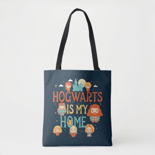 HARRY POTTER  HOGWARTS IS MY HOME TOTE BAG