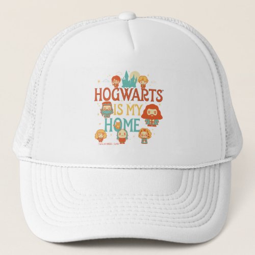 HARRY POTTER  HOGWARTS IS MY HOME TRUCKER HAT