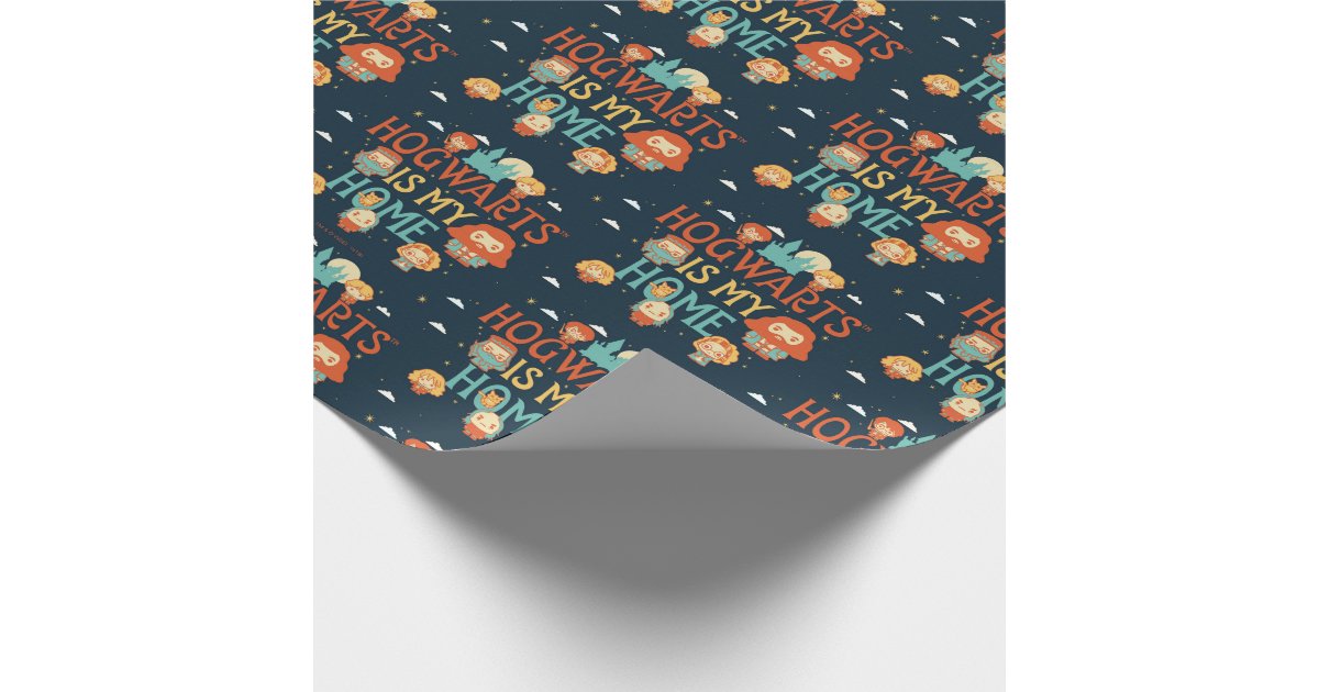 HARRY POTTER™ | HOGWARTS™ IS MY HOME WRAPPING PAPER | Zazzle