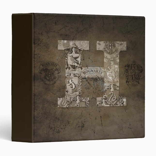 Harry Potter | Hogwarts Monogram Binder (Front/Spine)