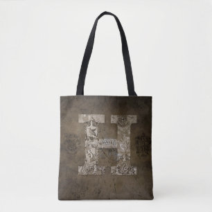 Harry Potter Hogwarts Monogram Tote Bag