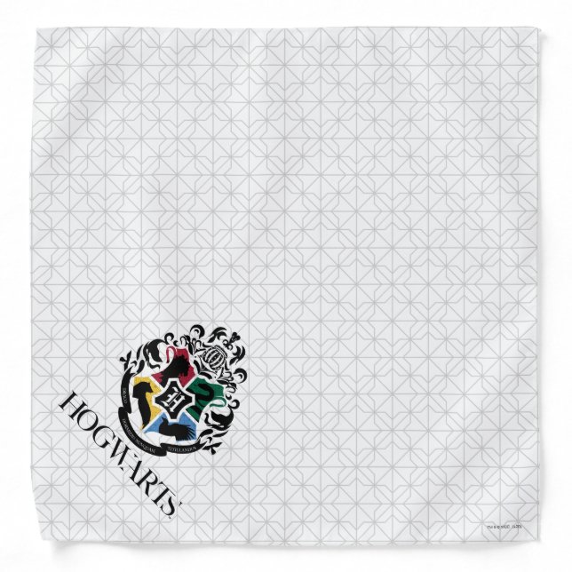 Harry Potter | HOGWARTS™ Pride School Crest Bandana (Front)