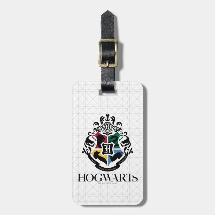Harry Potter HOGWARTS™ Pride School Crest Luggage Tag Zazzle