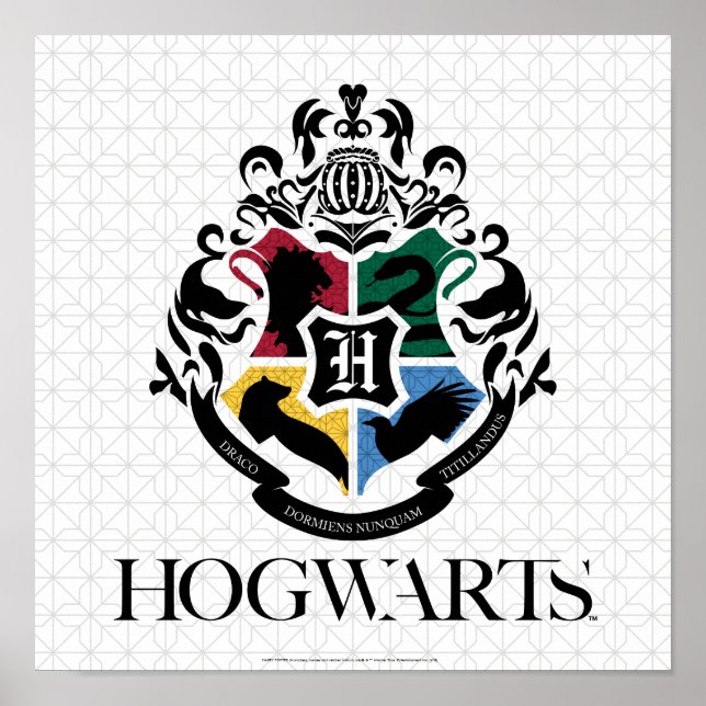 Harry Potter | HOGWARTS™ Pride School Crest Poster (Front)