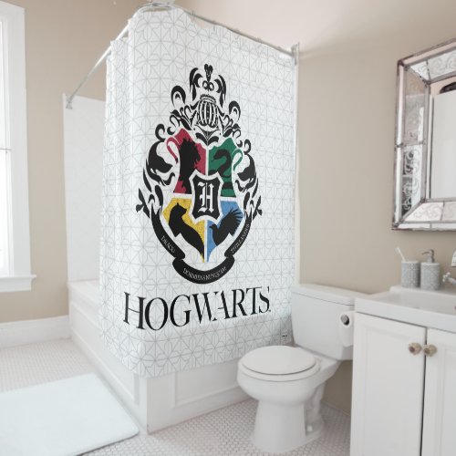 Harry Potter  HOGWARTS Pride School Crest Shower Curtain