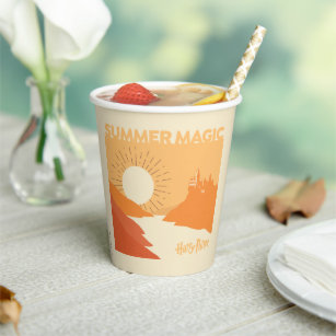 HARRY POTTER™   HOGWARTS™ Summer Magic Paper Cups