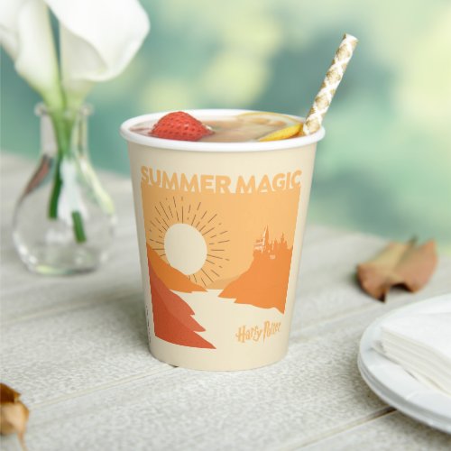 HARRY POTTER  HOGWARTS Summer Magic Paper Cups