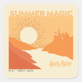 HARRY POTTER™ HOGWARTS™ Summer Magic Square Sticker