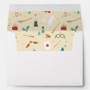 Harry Potter   Holiday Icon Pattern Envelope