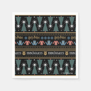 HARRY POTTER™ Holiday Sweater Pattern Napkins