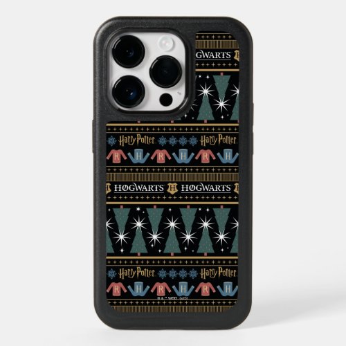 HARRY POTTERâ Holiday Sweater Pattern OtterBox iPhone 14 Pro Case