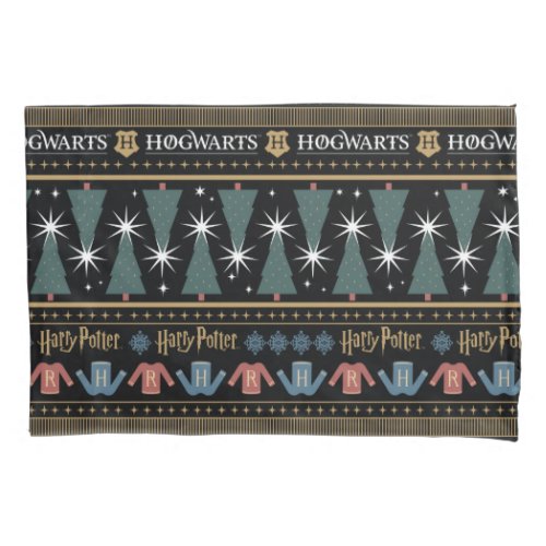 HARRY POTTERâ Holiday Sweater Pattern Pillow Case