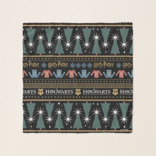 HARRY POTTER™ Holiday Sweater Pattern Scarf