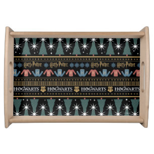 HARRY POTTER™ Holiday Sweater Pattern Serving Tray