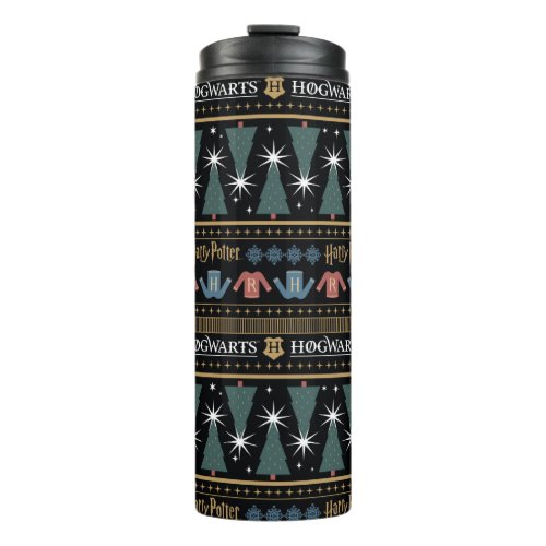 HARRY POTTERâ Holiday Sweater Pattern Thermal Tumbler
