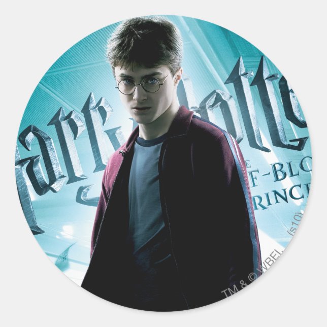 Harry Potter HPE6 2 Classic Round Sticker (Front)