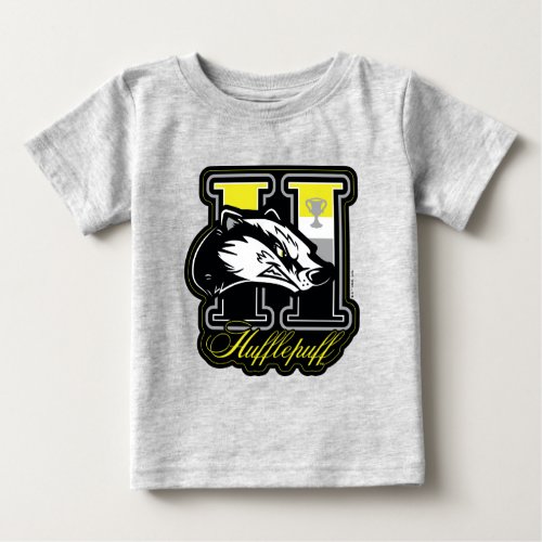HARRY POTTERâ  HUFFLEPUFFâ Athletic Badge Baby T_Shirt