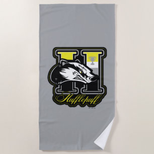 HARRY POTTER™ HUFFLEPUFF™ Athletic Badge Beach Towel