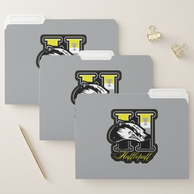 HARRY POTTER™ | HUFFLEPUFF™ Athletic Badge File Folder (Set)