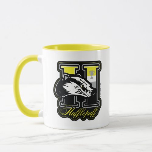 HARRY POTTER  HUFFLEPUFF Athletic Badge Mug