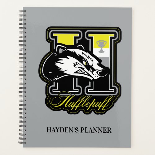 HARRY POTTER  HUFFLEPUFF Athletic Badge Planner