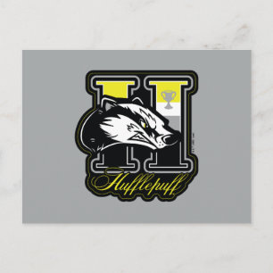 HARRY POTTER™ HUFFLEPUFF™ Athletic Badge Postcard
