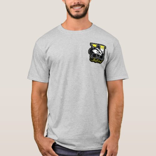 HARRY POTTER  HUFFLEPUFF Athletic Badge T_Shirt