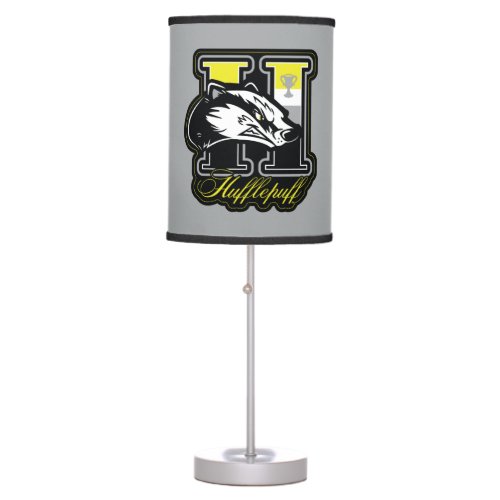 HARRY POTTER  HUFFLEPUFF Athletic Badge Table Lamp