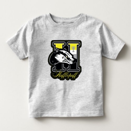 HARRY POTTER  HUFFLEPUFF Athletic Badge Toddler T_shirt