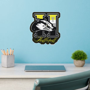 HARRY POTTER™   HUFFLEPUFF™ Athletic Badge Wall Decal