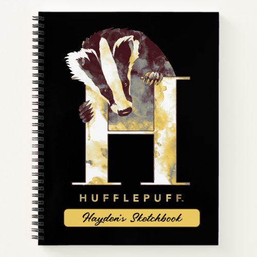 Harry Potter  HUFFLEPUFF Badger Drawing Notebook