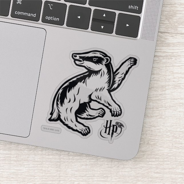 Harry Potter | Hufflepuff Badger Icon Sticker (Detail)