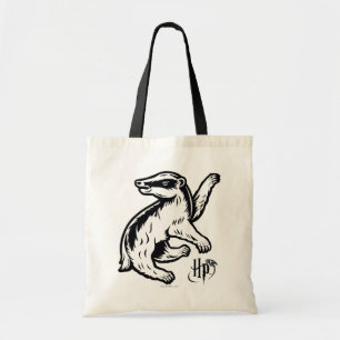 Harry Potter   Hufflepuff Badger Icon Tote Bag