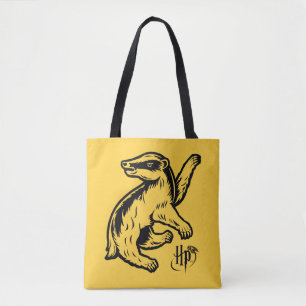 Harry Potter   Hufflepuff Badger Icon Tote Bag