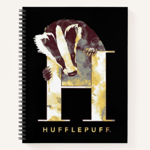 Harry Potter HUFFLEPUFF™ Badger Watercolor Notebook