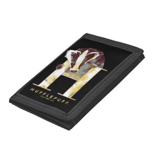 Harry Potter HUFFLEPUFF™ Badger Watercolor Tri-fold Wallet