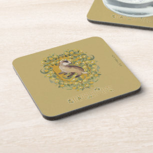 HARRY POTTER™   HUFFLEPUFF™ Crest Beverage Coaster