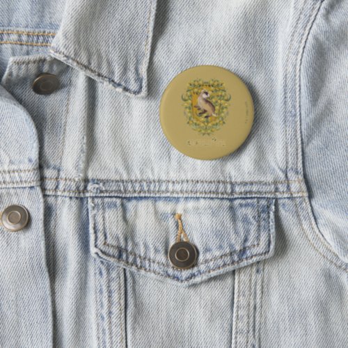 HARRY POTTER  HUFFLEPUFF Crest Button