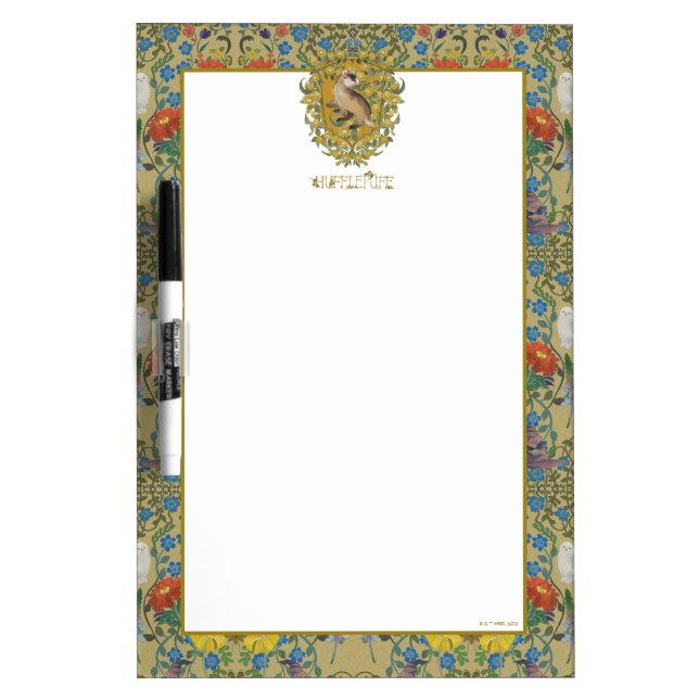 HARRY POTTER™ | HUFFLEPUFF™ Crest Dry Erase Board (Front)