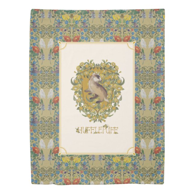 HARRY POTTER™ | HUFFLEPUFF™ Crest Duvet Cover (Front)