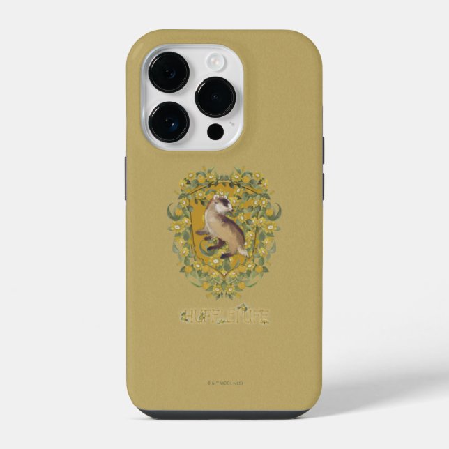 HARRY POTTER™ | HUFFLEPUFF™ Crest Iphone Case (Back)