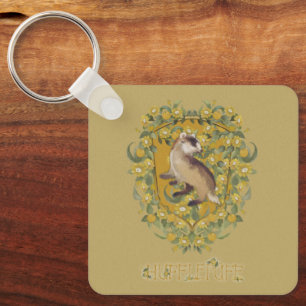 HARRY POTTER™   HUFFLEPUFF™ Crest Keychain