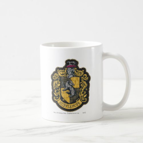 Harry Potter  Hufflepuff Crest Patch Coffee Mug
