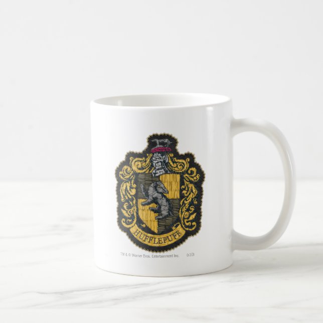 Harry Potter | Hufflepuff Crest Patch Coffee Mug (Right)