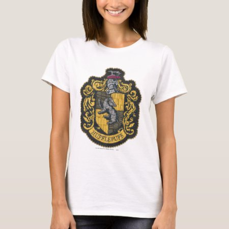 Harry Potter | Hufflepuff Crest Patch T-shirt