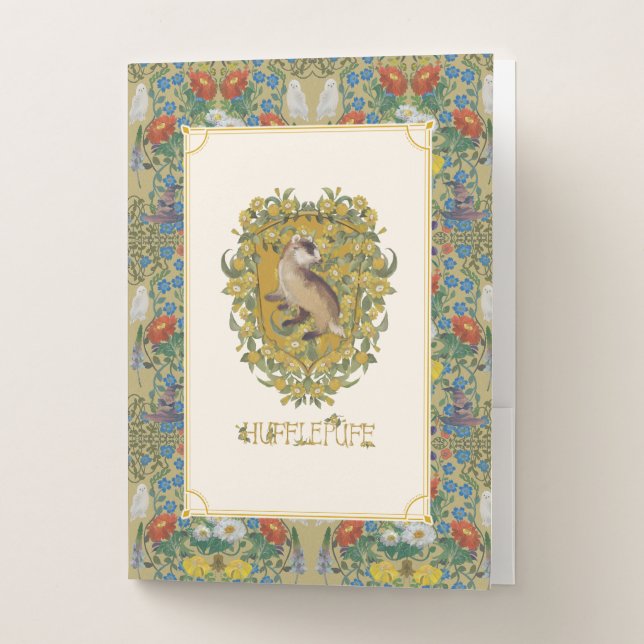 HARRY POTTER™ | HUFFLEPUFF™ Crest Pocket Folder (Front)